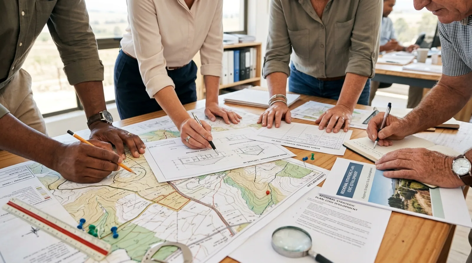 Travail d'inventaire cartographique et analyse cadastrale d'archives